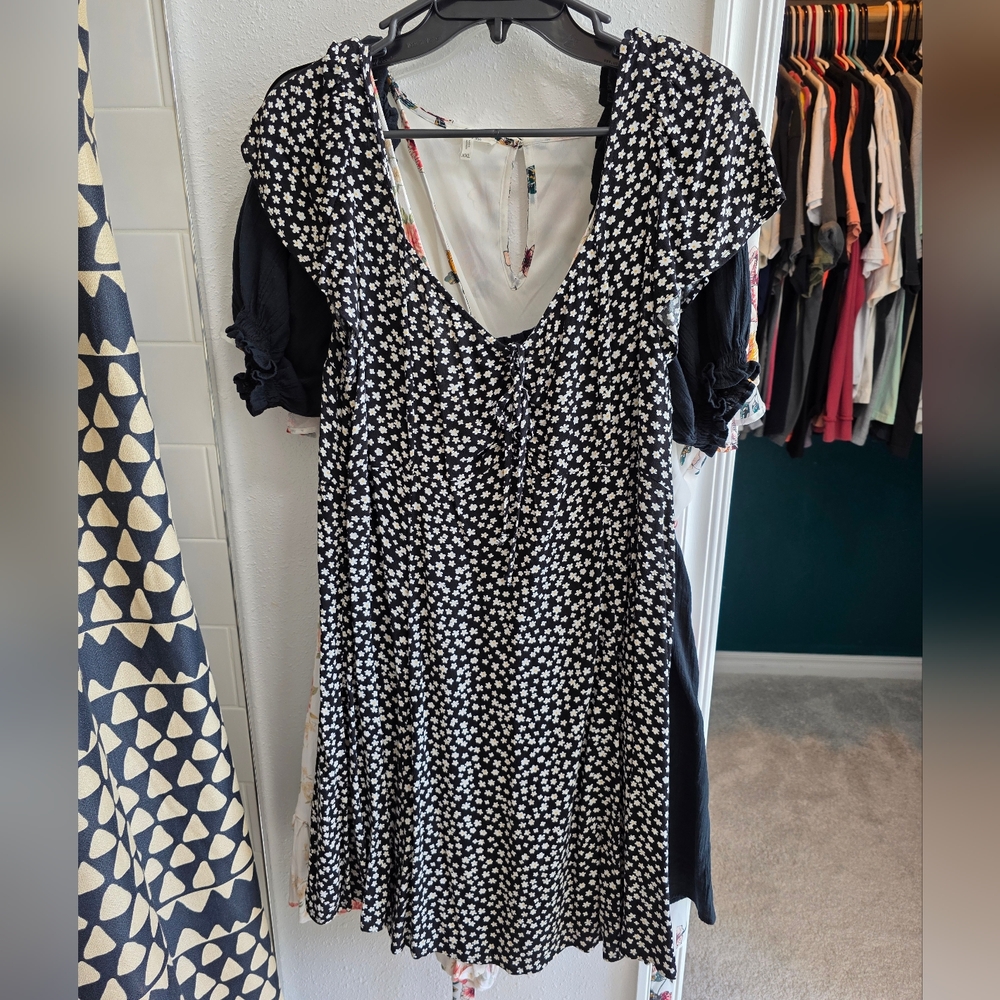 American Eagle Outfitters Black Mini Dress XL